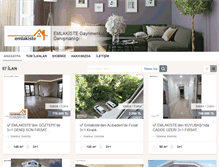 Tablet Screenshot of emlakiste.net